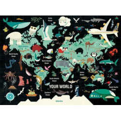 Map Of The World 1000pc Family Puzzle