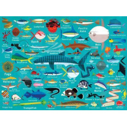 Ocean Life 1000pc Family Puzzle