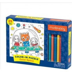 Outer Space Color-In Puzzle