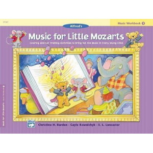 Music for Little Mozarts Music Workbook, Bk 4