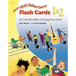 Alfred's Kid's Guitar Course Flash Cards 1 & 2