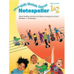 Alfred's Kid's Ukulele Course Notespeller 1&2
