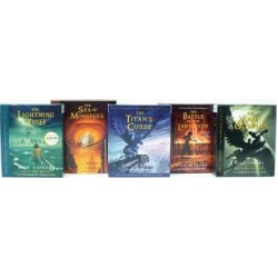 Percy Jackson and the Olympians Books 1-5 CD Collection