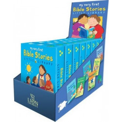 My Very First Bible Stories Little Library Counterpack filled