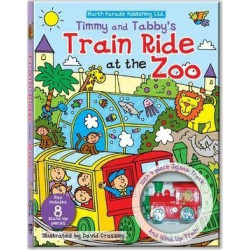 Track Jigsaw Book - Timmy and Tabby's Train Ride at the Zoo