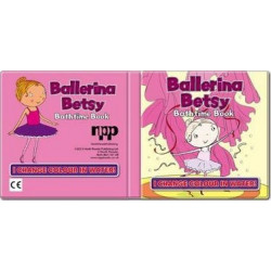 Bath Book Colour Change Book - Betsy Ballerina Bathtime