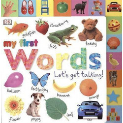 Tabbed Board Books: My First Words