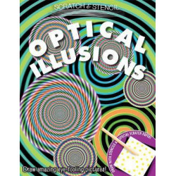 Scratch & Stencil: Optical Illusions