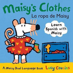 Maisy's Clothes Dual Language Spanish
