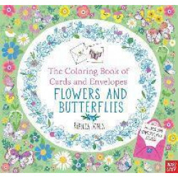The Coloring Book of Cards and Envelopes: Flowers and Butterflies