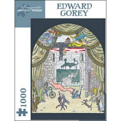 Edward Gorey 1,000-Piece Jigsaw Puzzle Aa285