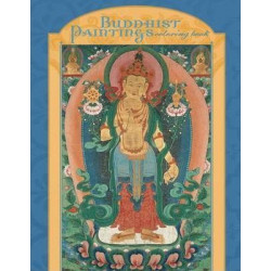 Buddhist Paintings Coloring Book Cb111