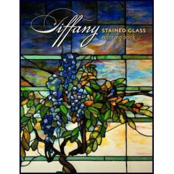 Tiffany Stained Glass Coloring Book Cb112