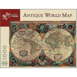 Antique World Map 1,000-Piece Jigsaw Puzzle Aa603