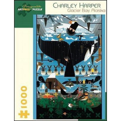 Charley Harper Glacier Bay Alaska 1 000-Piece Jigsaw Puzzle Aa639