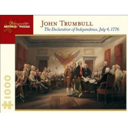 The Declaration of Independence July 4 1776 1000-Piece Jigsaw Puzzle Aa676
