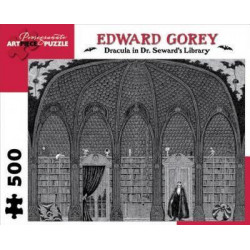 Dracula in Dr. Seward's Library 500-Piece Jigsaw Puzzle Aa711