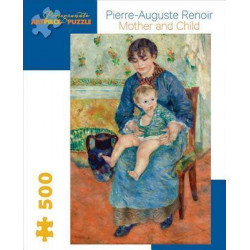 Renoir Mother and Child 500-Piece Jigsaw Puzzle Aa710