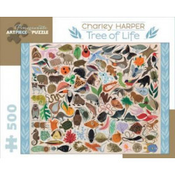 Charley Harper Tree of Life 500-Piece Jigsaw Puzzle Aa708