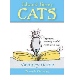 Edward Gorey's Cats Memory Game Mg010