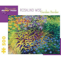Rosalind Wise Garden Border 500-Piece Jigsaw Puzzle Aa739