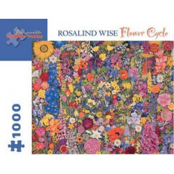 Flower Cycle 1000-Piece Jigsaw Puzzle Aa742
