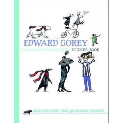 Edward Gorey Sticker Book Bs001