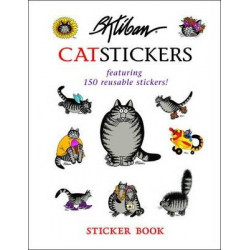 B. Kliban Catstickers Sticker Book Bs003