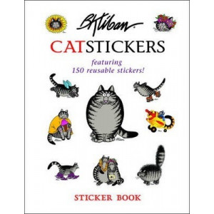 B. Kliban Catstickers Sticker Book Bs003