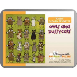 Owls and Pussycats Tin Puzzle AA791