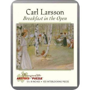 Carl Larsson Breakfast 100 Piece Jigsaw Puzzle Aa796