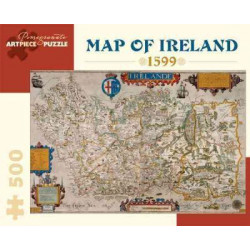 Map of Ireland 500-Piece Jigsaw Puzzle Aa828