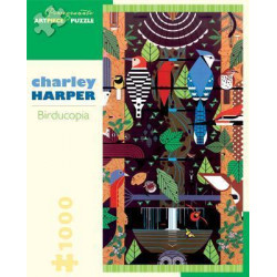 Charley Harper Birducopia 1000-Piece Jigsaw Puzzle Aa829