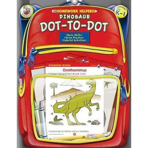 Dinosaur Dot-To-Dot, Grades Pk - 1