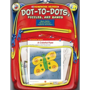 Dot-To-Dot, Puzzles, and Games, Grades Pk - 1