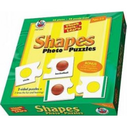 Think, Match & Learn Shapes Photo Puzzles