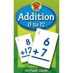 Addition 0 to 12 Flash Cards