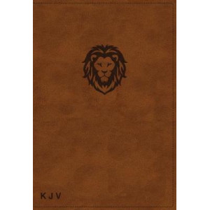 KJV, Thinline Bible Youth Edition, Leathersoft, Brown, Red Letter Edition, Comfort Print