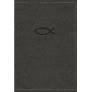KJV, Thinline Bible Youth Edition, Leathersoft, Gray, Red Letter Edition, Comfort Print