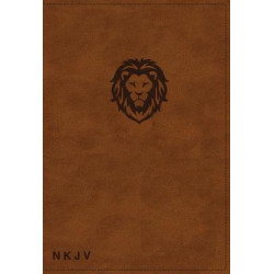 NKJV, Thinline Bible Youth Edition, Leathersoft, Brown, Red Letter Edition, Comfort Print