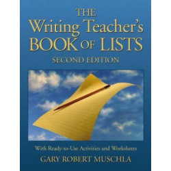 Writing Teacher's Book of Lists with Ready-to-use Activities and Worksheets