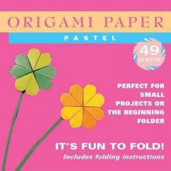 Origami Paper - Pastel Colors - 6 3/4