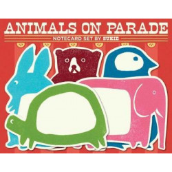 Animals on Parade Notecard Set
