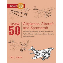 Draw 50 Airplanes, Aircraft, And Spacecraft