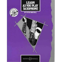 Learn as You Play Saxophone: Tutor Book