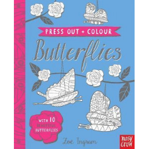Press Out and Colour: Butterflies
