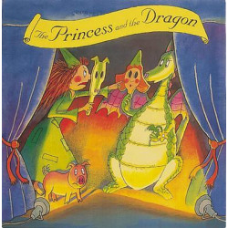 The Princess and the Dragon Mask Book