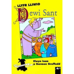Cyfres Arwyr Cymru: 4. Llyfr Lliwio Dewi Sant