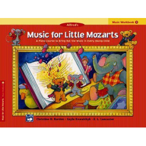 Music for Little Mozarts Music Workbook, Bk 1