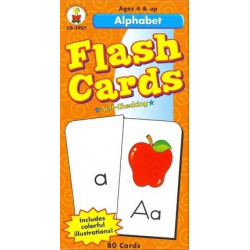 Alphabet Flash Cards, Ages 4 - 7